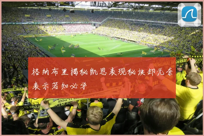 格纳布里揭秘凯恩表现秘诀却无奈表示若知必学